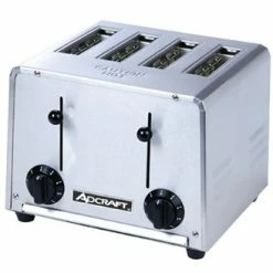 Pop- Up Toasters Adcraft CT-04/2200W Commercial 4-Slot Pop-Up Toaster