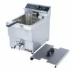 Countertop Fryers Adcraft DF-12L Countertop Single Electric Tank Deep Fryer, 6L, 208V