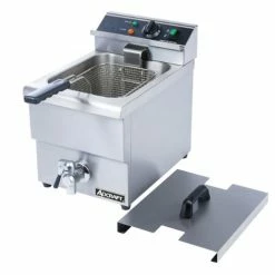 Countertop Fryers Adcraft DF-12L Countertop Single Electric Tank Deep Fryer, 6L, 208V