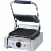 Panini Press Adcraft SG-811 Commercial Sandwich Grill Press With Grooved Surface -Nemco Shop Adcraft SG 811 Commercial Sandwich Grill Press with Grooved Surface 20404 large