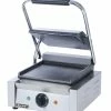 Panini Press Adcraft SG-811/F Sandwich Grill Press With Flat Plates