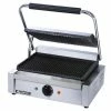 Adcraft SG-811E Commercial Panini Press Sandwich Grill With Grooved Plates