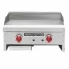 Gas Griddles American Range ACCG-12 12W Countertop Concession Gas Griddle -Nemco Shop American Range ACCG 12 Gas Griddle 12 quot Wide Counter Unit 28144 large