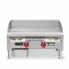 Gas Griddles American Range AEMG-36 36" W Countertop Manual Control Gas Griddle With 4" Legs