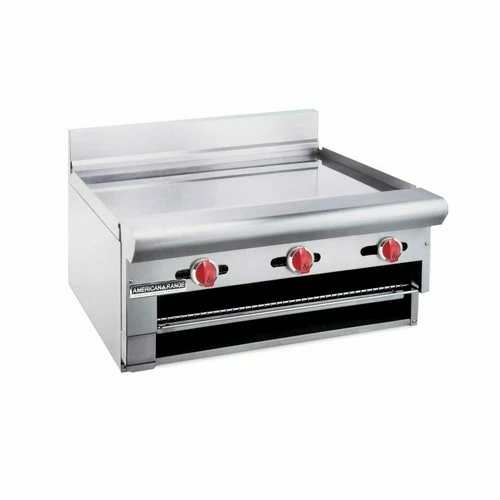 Gas Griddles American Range ARGB-36 36" W Countertop Raised Gas Griddle / Broiler 3 Gas Griddles American Range ARGB-36 36" W Countertop Raised Gas Griddle / Broiler