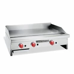 Gas Griddles American Range ARMG-36 36"W Countertop Heavy Duty Manual Control Gas Griddle
