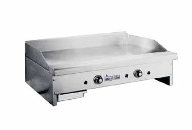 Gas Griddles American Range ARTG-172 72" W Countertop Heavy Duty Thermostatic Control Gas Griddle 3 Gas Griddles American Range ARTG-172 72" W Countertop Heavy Duty Thermostatic Control Gas Griddle