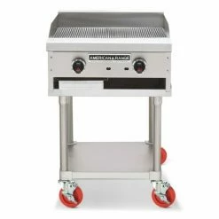 Gas Griddles American Range ARTGG-60 60" W Countertop Gas Grooved Griddle With Thermostatic Controls