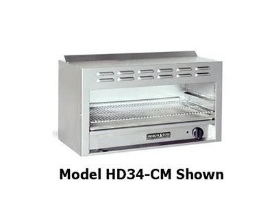 Cheesemelters American Range HD72-CM Medallion Series 72" W Cheesemelter 3 Cheesemelters American Range HD72-CM Medallion Series 72" W Cheesemelter