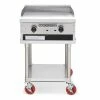 Gas Griddles American Range SAG-24 24" W Countertop Gas Griddle With Snap Action Thermostatic Controls