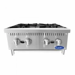 Commercial Hot Plates Atosa ACHP-4 Heavy Duty Four Burner Hot Plate, 24"