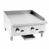 Gas Griddles Atosa ATMG-24 Heavy Duty Manual Griddle, 24"