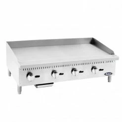 Gas Griddles Atosa ATMG-48 Heavy Duty Manual Griddle, 48"