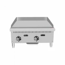 Gas Griddles Atosa ATTG-24 Heavy Duty Gas Griddle 24"