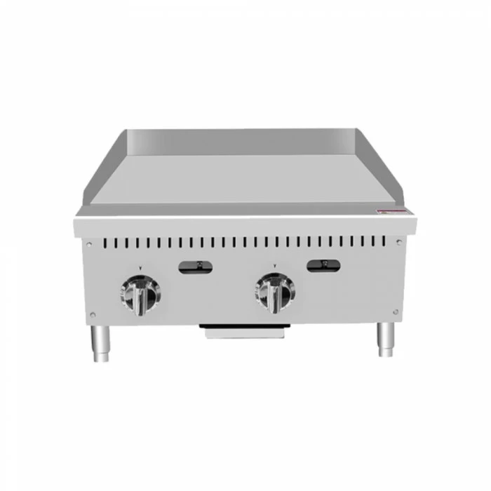 Gas Griddles Atosa ATTG-24 Heavy Duty Gas Griddle 24" 3 Gas Griddles Atosa ATTG-24 Heavy Duty Gas Griddle 24"