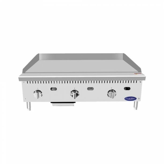 Gas Griddles Atosa ATTG-36 Heavy Duty Gas Griddle 36" 3 Gas Griddles Atosa ATTG-36 Heavy Duty Gas Griddle 36"