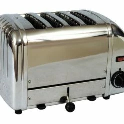 Pop- Up Toasters Cadco CTS-4(220) 4-Slot Stainless Steel Toaster, 220V