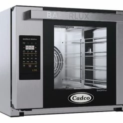 Countertop Convection Ovens Cadco XAFT-04HS-LD Bakerlux LED Half Size Heavy Duty Digital Convection Oven, 208-240V