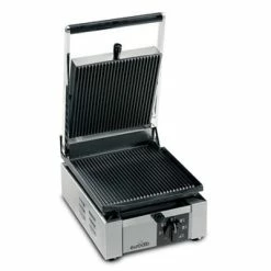 Panini Press Eurodib ELIO-110 Single Grooved Panini Grill 10" X 9-7/8"
