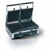 Panini Press Eurodib PDM3000 Double Panini Grill With Grooved Top And Smooth Left Bottom 20" X 10" 2 Panini Press Eurodib PDM3000 Double Panini Grill With Grooved Top And Smooth Left Bottom 20" X 10" -Nemco Shop Eurodib PDM3000 Sirman Double Panini Grill with Grooved Top and Smooth Left Bottom 20 x 10 303354 large
