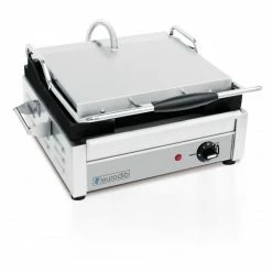 Panini Press Eurodib SFE02340 Single Smooth Panini Grill 14" X 10"