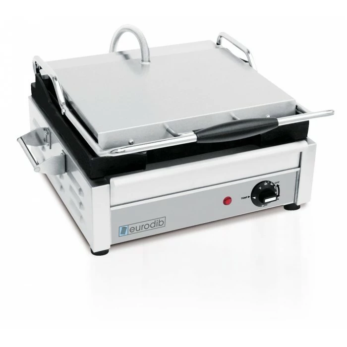 Panini Press Eurodib SFE02360 Double Smooth Panini Grill 17" X 10" 3 Panini Press Eurodib SFE02360 Double Smooth Panini Grill 17" X 10"