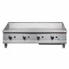 Gas Griddles Eurodib T-G48 Countertop Professional Gas Griddle, 48" X 20" 2 Gas Griddles Eurodib T-G48 Countertop Professional Gas Griddle, 48" X 20" -Nemco Shop Eurodib T G48 Countertop Professional Gas Griddle 48 quot x 20 quot 303316 large