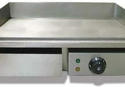 Omcan Food Machinery Electric Griddles Omcan (FMA) 34869 Electric Countertop Griddle 21-3/4" X 13-3/4"