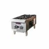 Commercial Hot Plates Ikon IHP-2-12 Countertop 2-Burner Gas Hotplate 12"W