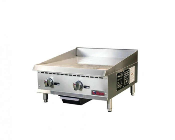 Gas Griddles Ikon ITG-24 Countertop Gas Griddle With Thermostatic Controls 24" 3 Gas Griddles Ikon ITG-24 Countertop Gas Griddle With Thermostatic Controls 24"