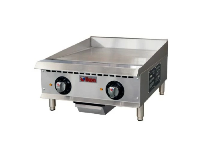 Electric Griddles Ikon ITG-24E Countertop Electric Griddle With Thermostatic Controls 24" 3 Electric Griddles Ikon ITG-24E Countertop Electric Griddle With Thermostatic Controls 24"
