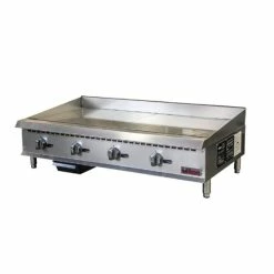 Gas Griddles Ikon ITG-48 Countertop Gas Griddle With Thermostatic Controls 48"