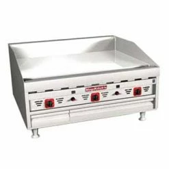 MagiKitchn Gas Griddles Magikitch'n MKG-36-ST Countertop Gas Griddle With Solid State Thermostat 36"
