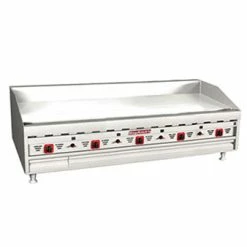 MagiKitchn Gas Griddles Magikitch'n MKG-60-ST Countertop Gas Griddle With Solid State Thermostat 60"