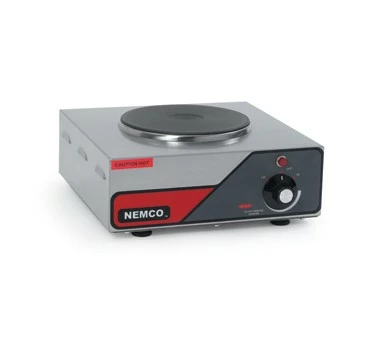 Commercial Hot Plates Nemco 6310-1 Electric Countertop Hot Plate With 1 Solid Burner - 240V 3 Commercial Hot Plates Nemco 6310-1 Electric Countertop Hot Plate With 1 Solid Burner - 240V