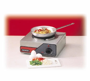 Commercial Hot Plates Nemco 6310-1 Electric Countertop Hot Plate With 1 Solid Burner - 120V 3 Commercial Hot Plates Nemco 6310-1 Electric Countertop Hot Plate With 1 Solid Burner - 120V