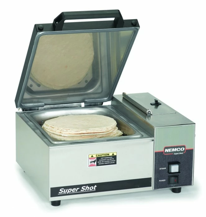 Countertop Steamers Nemco 6600 Super Shot Countertop Tortilla / Portion Steamer - 120V 3 Countertop Steamers Nemco 6600 Super Shot Countertop Tortilla / Portion Steamer - 120V