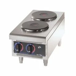 Commercial Hot Plates Star 502FF Star-Max Electric Two Burner Cast Iron French Top Hot Plate