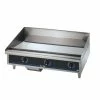 Electric Griddles Star 536CHSF Star-Max Countertop Electric Griddle With Chrome Plate 36" -Nemco Shop Star 536CHSF Star Max 36 Electric Chrome Griddle with Thermostat Controls 75732 large