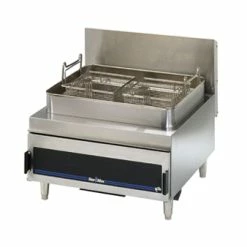 Countertop Fryers Star 630FF Star-Max Countertop Twin Basket Gas Fryer 30 Lb.