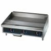 Gas Griddles Star 636TSPF Star-Max Gas Griddle With Thermostatic Controls And Safety Pilot, Steel Plate 36" -Nemco Shop Star 636TSPF Star Max 36 Gas Steel Griddle with Thermostat Controls and Safety Pilot 75755 large