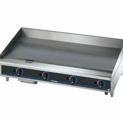 Gas Griddles Star 648MF Star-Max Gas Griddle With Manual Controls, Steel Plate 48"