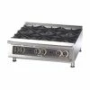 Commercial Hot Plates Star 804HA Ultra Max 4-Burner Gas Hot Plate 24" -Nemco Shop Star 804H Ultra Max 24 4 Burner Gas Hotplate 75781 large
