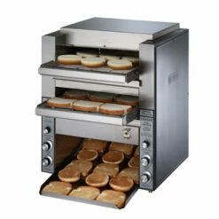 Conveyor Toasters Star DT14 Commercial Electric Double Conveyor Toaster, 2000 Slices/Hr