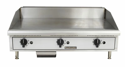 Gas Griddles Toastmaster TMGT36 Pro-Series 36" Thermostatic Griddle 3 Gas Griddles Toastmaster TMGT36 Pro-Series 36" Thermostatic Griddle