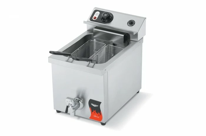 Countertop Fryers Vollrath 40709 Cayenne Commercial Countertop Single Pot Deep Fryer 15 Lb. 3 Countertop Fryers Vollrath 40709 Cayenne Commercial Countertop Single Pot Deep Fryer 15 Lb.