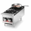 Commercial Hot Plates Vollrath 40736 2 Burner Countertop Range