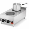 Commercial Hot Plates Vollrath 40739 Cayenne 2 Burner Counter Top Electric Hot Plate -Nemco Shop Vollrath 40739 Electric Countertop Hot Plate 22081 large