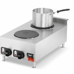 Commercial Hot Plates Vollrath 40739 Cayenne 2 Burner Counter Top Electric Hot Plate