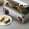 Panini Press Vollrath 40794 Grooved Top & Bottom Panini Sandwich Grill 13-1/2" X 9-1/8" Cooking Surface -Nemco Shop Vollrath 40794 Panini Sandwich Press 21920 large